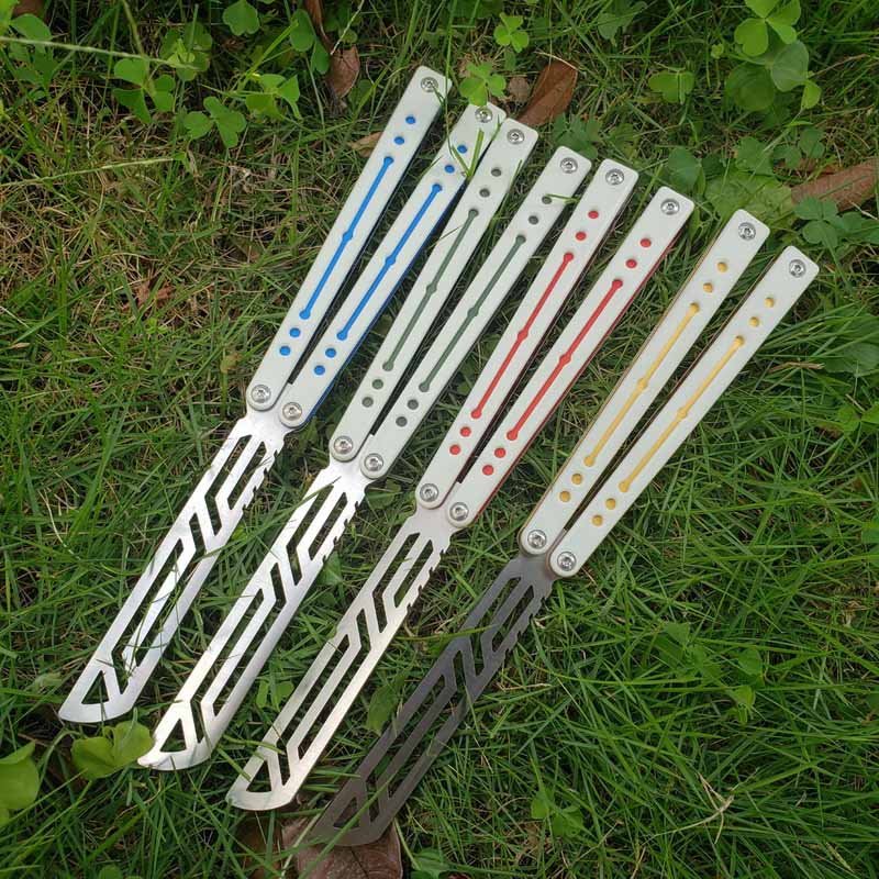 Theone Parrot Nautilus Butterfly Training Trainer Knife Not Sharp Busing System 440C Aluminum G10 Handle Snake Sea Monster Squid Jilt Swing
Theone Parrot Nautilus Butterfly Training Trainer Knife Not Sharp Busing System 440C Aluminum G10 Handle Snake Sea Monster Squid Jilt Swing