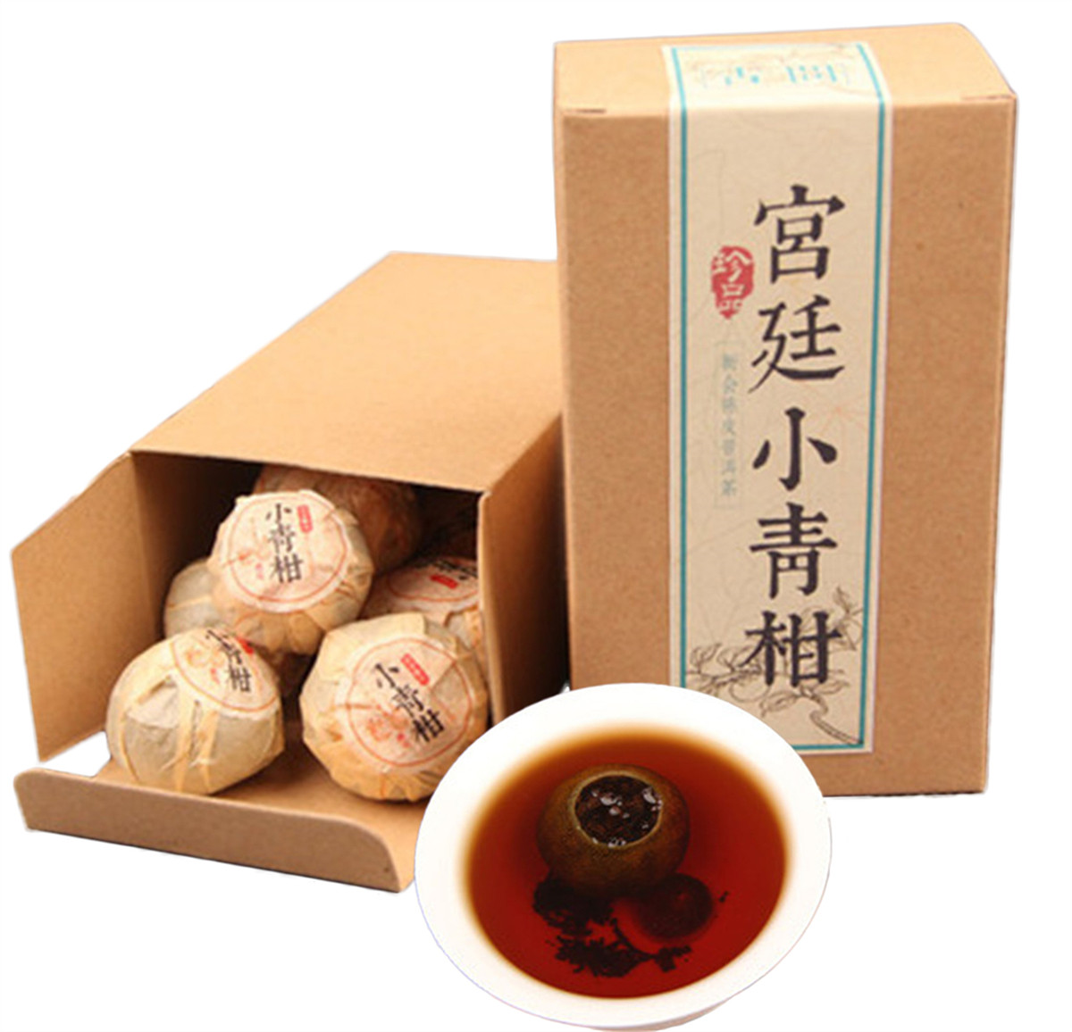 Yunnan Puerh tea Xinhui Citrus Puer small green citrus cooked pu er Black tae Boxed 100g Chinese Pu-er Greeny food Ripe Pu-erh
Yunnan Puerh tea Xinhui Citrus Puer small green citrus cooked pu er Black tae Boxed 100g Chinese Pu-er Greeny food Ripe Pu-erh