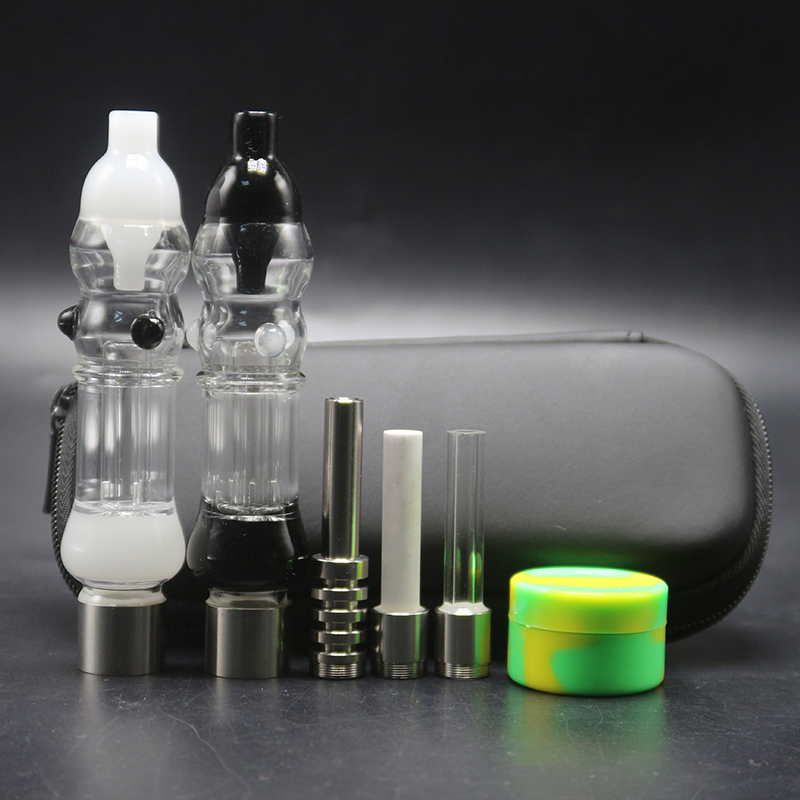 510 Spillproof Water Chamber Pipe With Titanium Tip Ceramic Tip Quartz Tip Silicone Jar Glass Pipes For Smoking
510 Spillproof Water Chamber Pipe With Titanium Tip Ceramic Tip Quartz Tip Silicone Jar Glass Pipes For Smoking