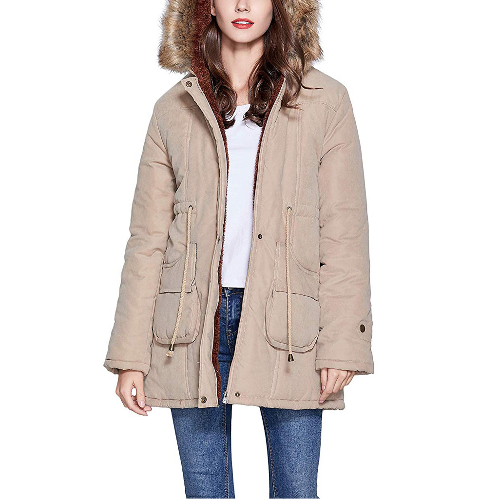 JAYCOSIN Ladies Hooded Straight Thick Cotton Jacket Casual Fashion Fur Collar Warm Jacket Solid Wild Hot Couple Sisters Style, Bk
JAYCOSIN Ladies Hooded Straight Thick Cotton Jacket Casual Fashion Fur Collar Warm Jacket Solid Wild Hot Couple Sisters Style, Bk