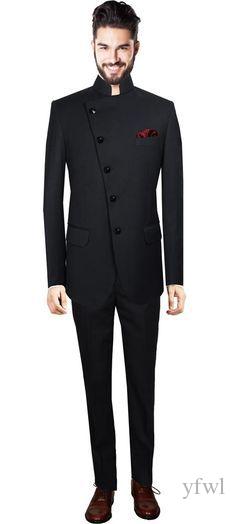 Classic Mandarin Lapel tuxedos groom wedding men suits mens wedding suits tuxedo costumes de smoking pour hommes men(Jacket+Pants) 224, Same as image
Classic Mandarin Lapel tuxedos groom wedding men suits mens wedding suits tuxedo costumes de smoking pour hommes men(Jacket+Pants) 224, Same as image