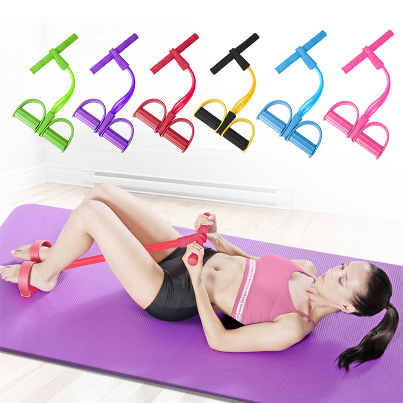 4 Tube Fitness Resistance Bands Exercise Equipment Elastic Fitness Resistance Bands 6 Color Sit Up Pull Rope Gym Workout
4 Tube Fitness Resistance Bands Exercise Equipment Elastic Fitness Resistance Bands 6 Color Sit Up Pull Rope Gym Workout