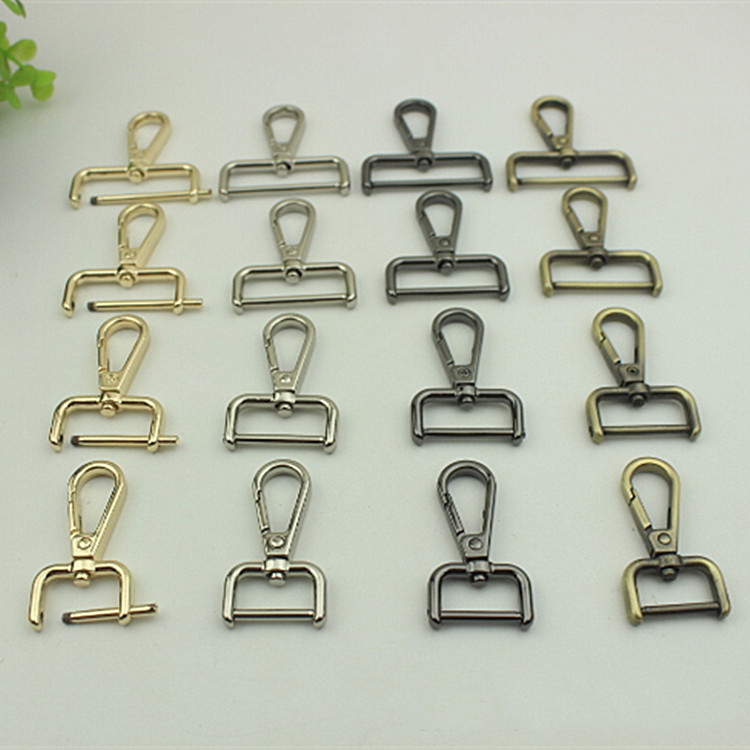 Buckles 16mm-38mm Detachable Screw rod Bags Strap Metal Lobster Clasps Collar Buckle Snap Hook DIY Sewing Key Chain Buttons
Buckles 16mm-38mm Detachable Screw rod Bags Strap Metal Lobster Clasps Collar Buckle Snap Hook DIY Sewing Key Chain Buttons