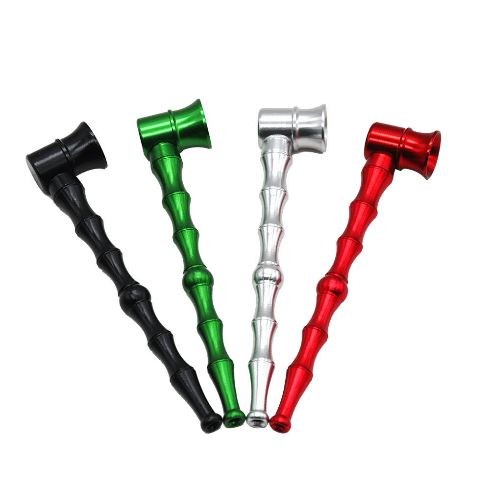Smoking Pipes small bamboo styles Smoking Accessories detachable Pipe Mini Aluminum Metal Tobacco Pipe 6 colors
Smoking Pipes small bamboo styles Smoking Accessories detachable Pipe Mini Aluminum Metal Tobacco Pipe 6 colors