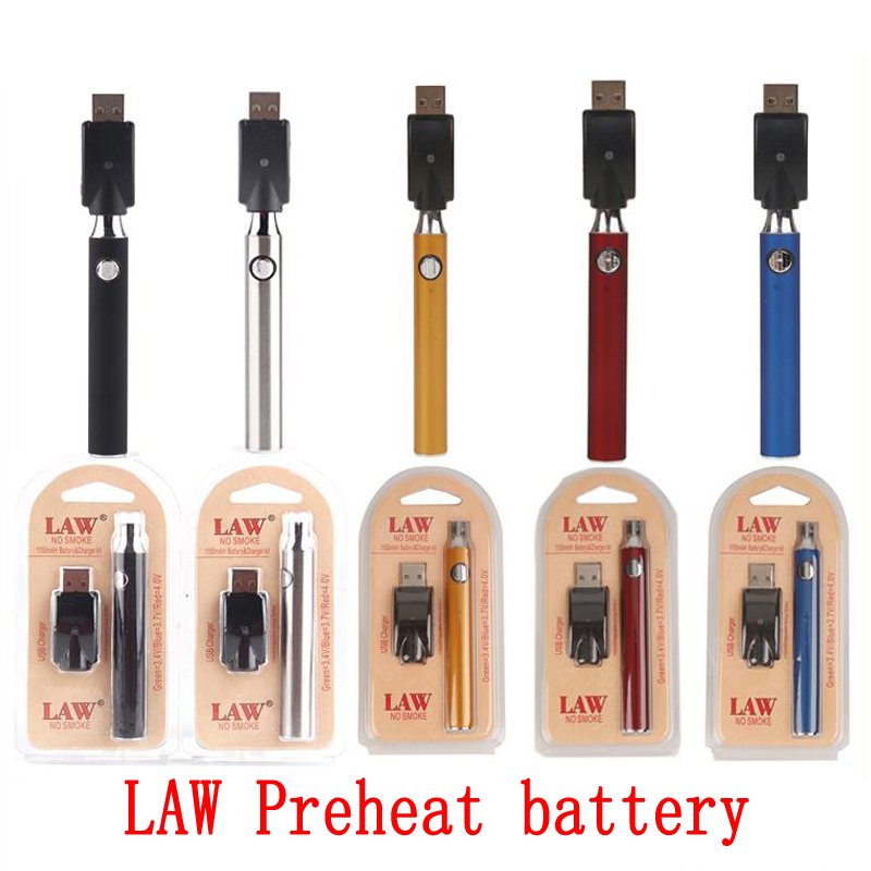 Preheat Battery Kit LAW Vape Variable Preheat Vape Pen 510 Thread USB Individual Vertex Batteries LO Pen
Preheat Battery Kit LAW Vape Variable Preheat Vape Pen 510 Thread USB Individual Vertex Batteries LO Pen