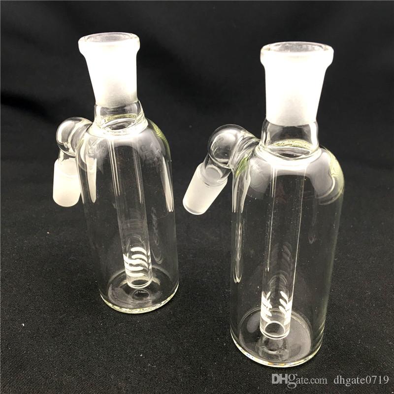 45 Degree Glass Bong Ash Catchers 14mm 18mm Thick Pyrex Bongs Ash Catcher with Clear Bubbler ashcatcher bongs 
45 Degree Glass Bong Ash Catchers 14mm 18mm Thick Pyrex Bongs Ash Catcher with Clear Bubbler ashcatcher bongs