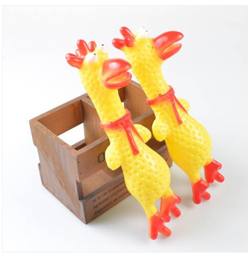 Hot Sales!!! Free shipping Wholesales Squawkin' Rubber Chicken Pet Dog Toy Squeak Squeaker Chew Toy
Hot Sales!!! Free shipping Wholesales Squawkin' Rubber Chicken Pet Dog Toy Squeak Squeaker Chew Toy