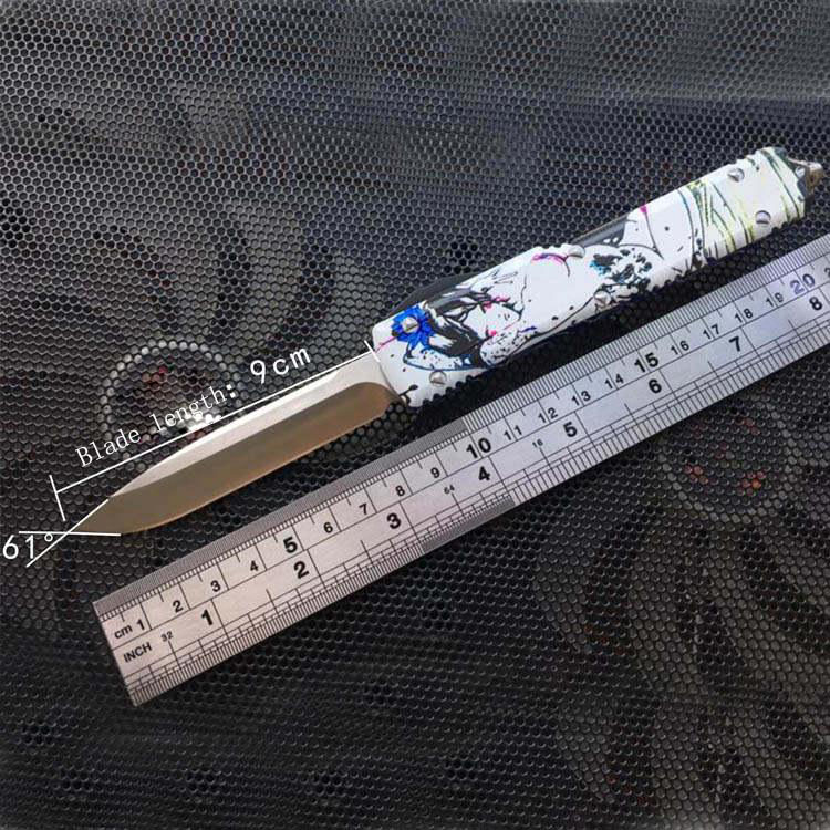automatic knives 5 style auto knife single-edge blade out the front Combat Tactical Knife( CNC D2 steel ) 6061-T6 aluminu Kitchen dinner cutter
automatic knives 5 style auto knife single-edge blade out the front Combat Tactical Knife( CNC D2 steel ) 6061-T6 aluminu Kitchen dinner cutter