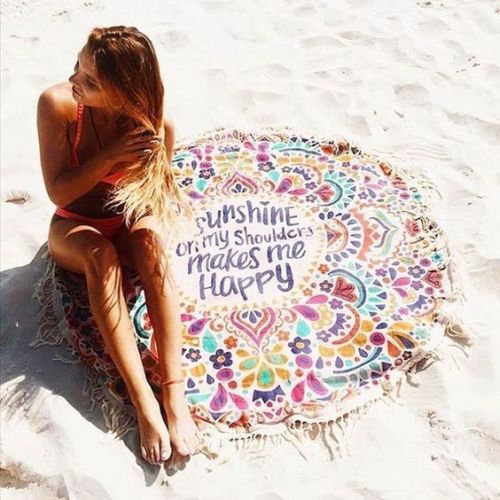 New Hot Sale Indian Round Mandala Beach Throw Hippie Yoga Mat Towel Bohemian Roundie Beach Cover-Ups Tapestry
New Hot Sale Indian Round Mandala Beach Throw Hippie Yoga Mat Towel Bohemian Roundie Beach Cover-Ups Tapestry