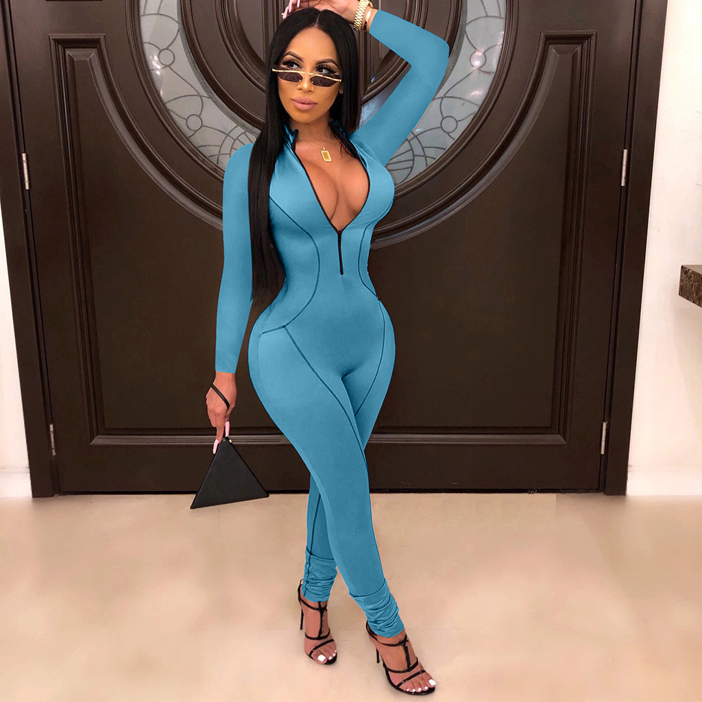 rompers womens jumpsuit bodysuit V-Neck Belted streetwear Party Club long sleeve jumpsuits for women 2019 clothing, Green
rompers womens jumpsuit bodysuit V-Neck Belted streetwear Party Club long sleeve jumpsuits for women 2019 clothing, Green