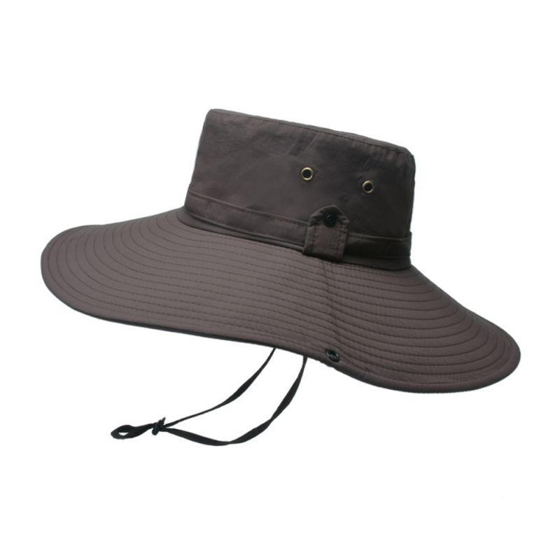 Sun Hat Outdoor 12cm Oversized Eaves Fisherman Hat Sun Men's Summer Mountaineering, Brown
Sun Hat Outdoor 12cm Oversized Eaves Fisherman Hat Sun Men's Summer Mountaineering, Brown