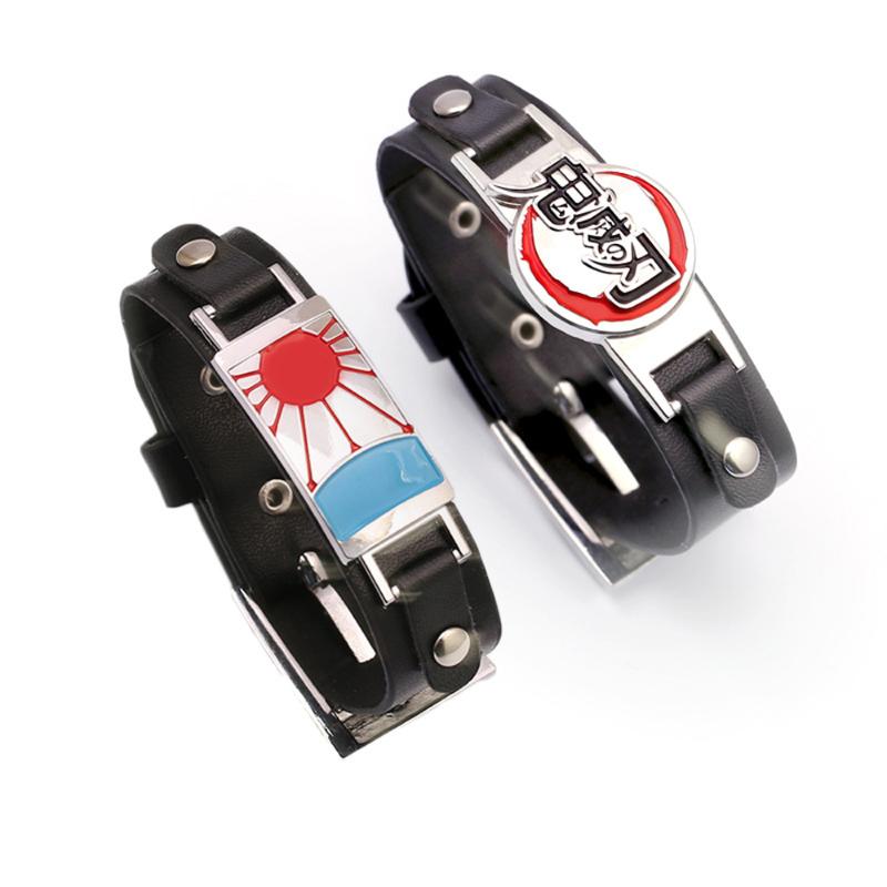 Charm Bracelets 2021 Anime Kimetsu No Yaiba For Men Bangle Demon Slayer Kamado Tanjirou Bracelet Femme Fashion Jewelry Pulseras Hombre
Charm Bracelets 2021 Anime Kimetsu No Yaiba For Men Bangle Demon Slayer Kamado Tanjirou Bracelet Femme Fashion Jewelry Pulseras Hombre