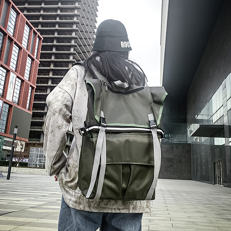 High Quality Men Women Backpack For Travel Laptop Backpack Unisex Knapsack Large Capacity Fashion Student Schoolbag Korean Style, Black 
High Quality Men Women Backpack For Travel Laptop Backpack Unisex Knapsack Large Capacity Fashion Student Schoolbag Korean Style, Black