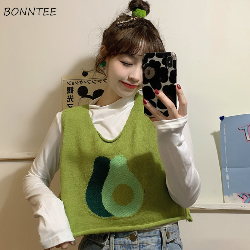 Vest Women Candy Color Autumn V-neck Tunic Crop Top Knitwear Tank Jumper Loose Sweet Girl Cute Korean Style New Arrival Chic New, Pink
Vest Women Candy Color Autumn V-neck Tunic Crop Top Knitwear Tank Jumper Loose Sweet Girl Cute Korean Style New Arrival Chic New, Pink