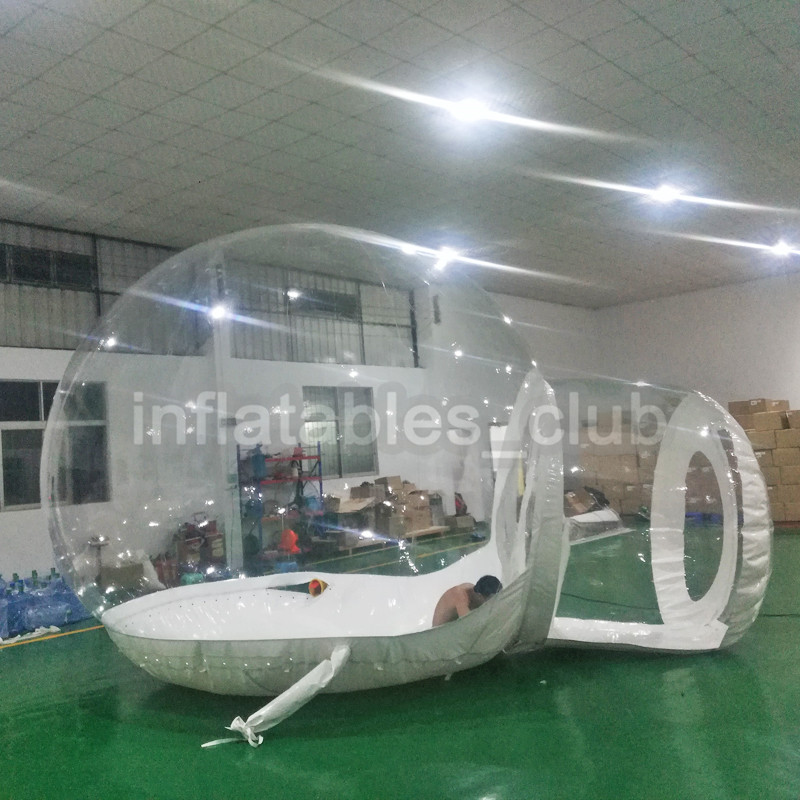 Blower Inflatable Bubble Tent For 3M Dia Bubble el For Human Transparent Igloo Tent Promotion