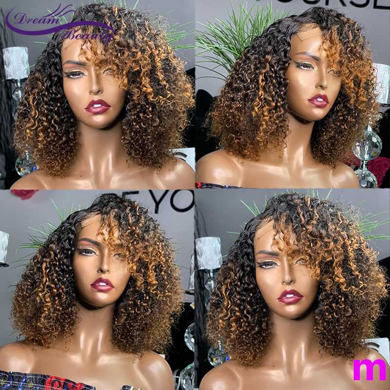 13x4 Honey Blonde Curly Wig Ombre Highlight Lace Front Human Hair Wigs Remy Peruvian Lace Frontal Wig 180 Density Dream Beauty, As pic
13x4 Honey Blonde Curly Wig Ombre Highlight Lace Front Human Hair Wigs Remy Peruvian Lace Frontal Wig 180 Density Dream Beauty, As pic