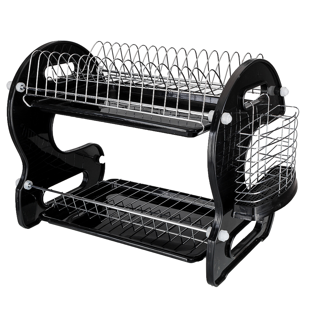 Plates Holder Rack 2 Tiers Kitchen Dish Cup Drying Drainer Dryer Tray Cultery Holder Organizer Home Styles
Plates Holder Rack 2 Tiers Kitchen Dish Cup Drying Drainer Dryer Tray Cultery Holder Organizer Home Styles
