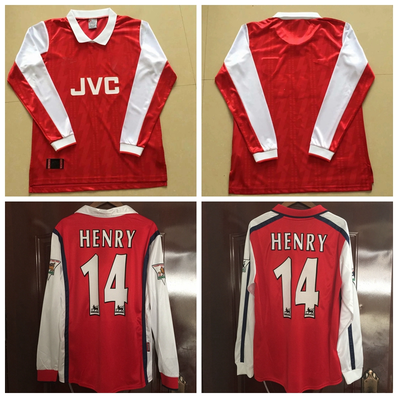 Retro classic 1994 1995 1998 1999 2000 2006 2007 PIRES VIEIRA HENRY BERGKAMP Long sleeve soccer jerseys Retro football full shirt s-2xl
Retro classic 1994 1995 1998 1999 2000 2006 2007 PIRES VIEIRA HENRY BERGKAMP Long sleeve soccer jerseys Retro football full shirt s-2xl