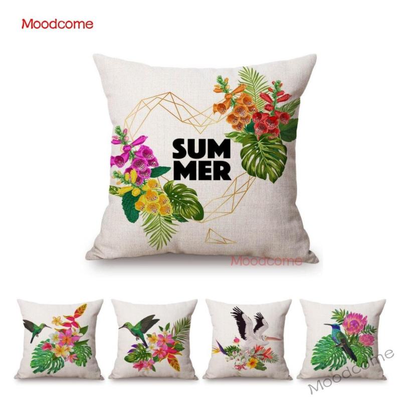 Nordic Summer Art Tropical Plant Leaf Floral Birds Home Decorative Throw Pillow Case Fashion Jungle Plants Flowers Cushion Cover, N357-38
Nordic Summer Art Tropical Plant Leaf Floral Birds Home Decorative Throw Pillow Case Fashion Jungle Plants Flowers Cushion Cover, N357-38