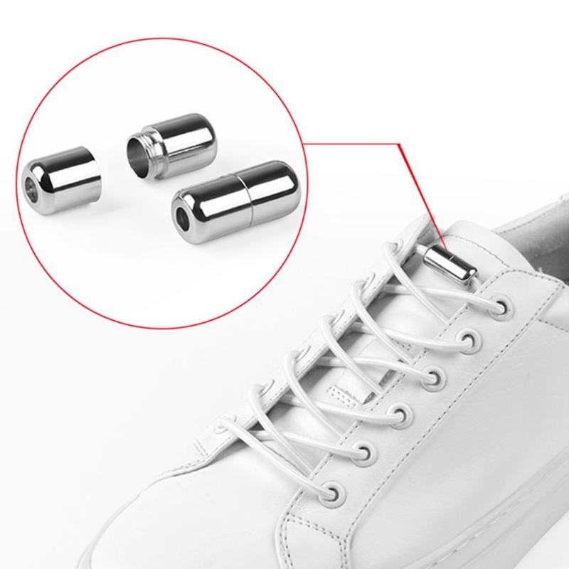 1 Pair No Tie Stretching Lock Shoestrings Kids Adults Elastic Strap Sports Quick Release Accessories Metal Cap Shoelace Lazy
1 Pair No Tie Stretching Lock Shoestrings Kids Adults Elastic Strap Sports Quick Release Accessories Metal Cap Shoelace Lazy