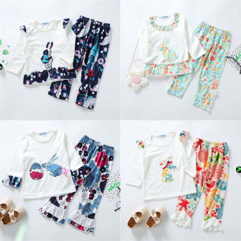 Kids Easter Rabbit Costume Little Girl Easter Rabbit Embroidery Clothes Set Long Sleeve Top + Pant Clothes Set, As picture
Kids Easter Rabbit Costume Little Girl Easter Rabbit Embroidery Clothes Set Long Sleeve Top + Pant Clothes Set, As picture