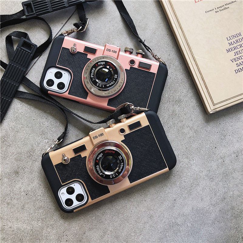 Stereo retro camera case Transparent TPU Shockproof Phone Case for iPhone 11 Pro Max XR XS MAX 8 Plus six colors, Customize
Stereo retro camera case Transparent TPU Shockproof Phone Case for iPhone 11 Pro Max XR XS MAX 8 Plus six colors, Customize