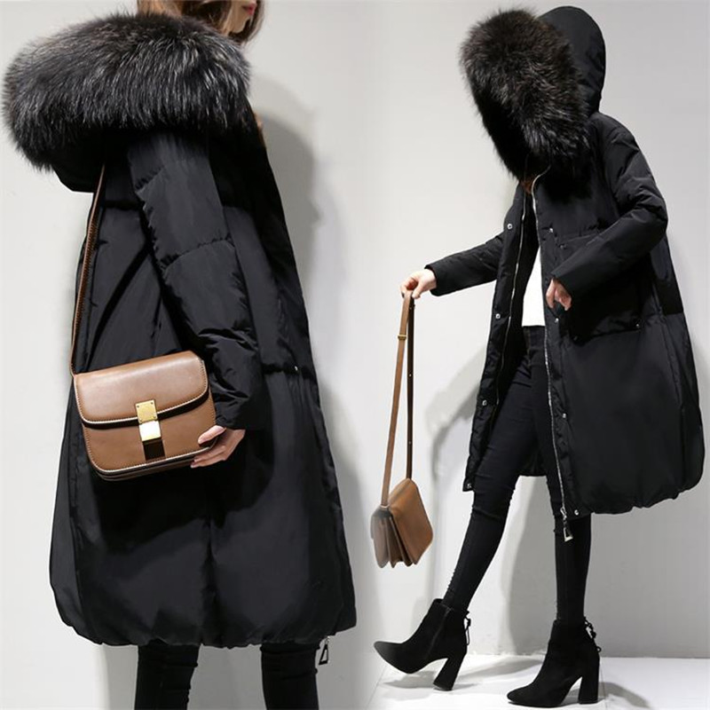 New 6XL Autumn Winter Women Coats Plus Size Fashion Vestidos Loose Fur Collar Hooded Cotton Coat For Women Larger Outerwear Coat, Black
New 6XL Autumn Winter Women Coats Plus Size Fashion Vestidos Loose Fur Collar Hooded Cotton Coat For Women Larger Outerwear Coat, Black