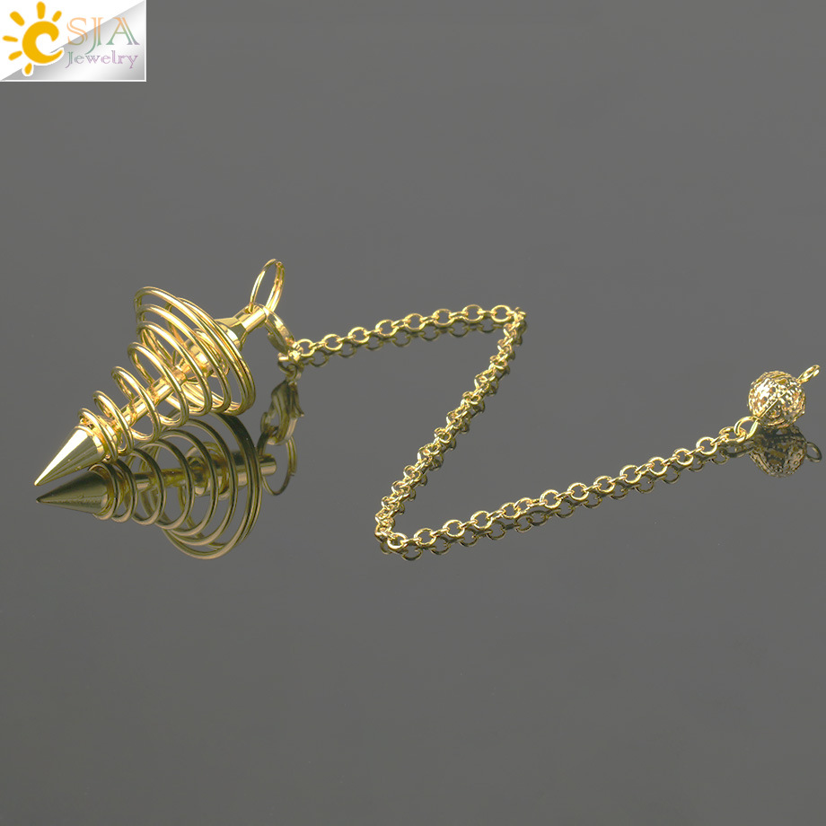 Natural Gem Stones Merkabah Pendulums for Dowsing Divination Wicca Chakra Reiki Pink Crystal Lapis Lazuli Onyx PendantMetal Pendulum Pendulo