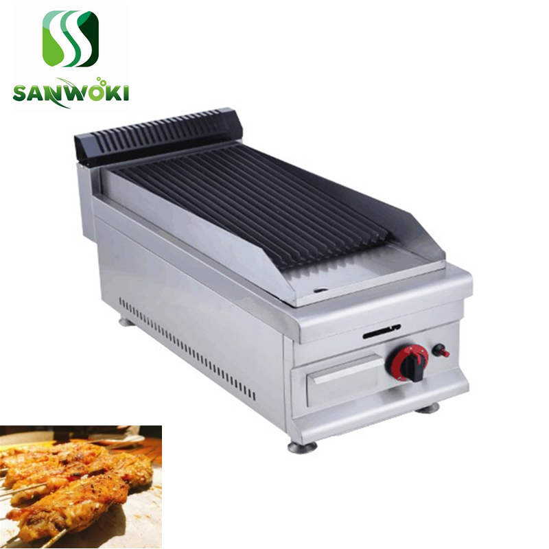 Single head smokless LPG gas Lava Rock Grill barbecue Griddle Machine Volcanic stone Grooved barbecue machine BBQ oven
Single head smokless LPG gas Lava Rock Grill barbecue Griddle Machine Volcanic stone Grooved barbecue machine BBQ oven
