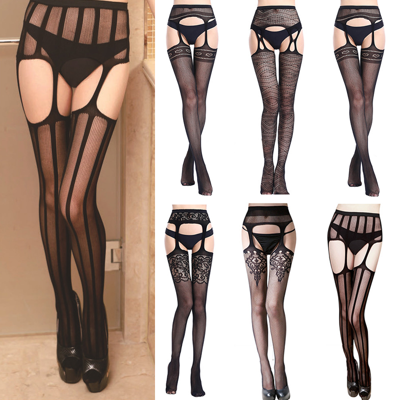 Fashion New Sexy Lace Stocks Black Transparent Lace Nylon Stocking thigh Highs tights Crotchless Erotic Lingerie For Women Babydoll Belt Stockings
Fashion New Sexy Lace Stocks Black Transparent Lace Nylon Stocking thigh Highs tights Crotchless Erotic Lingerie For Women Babydoll Belt Stockings