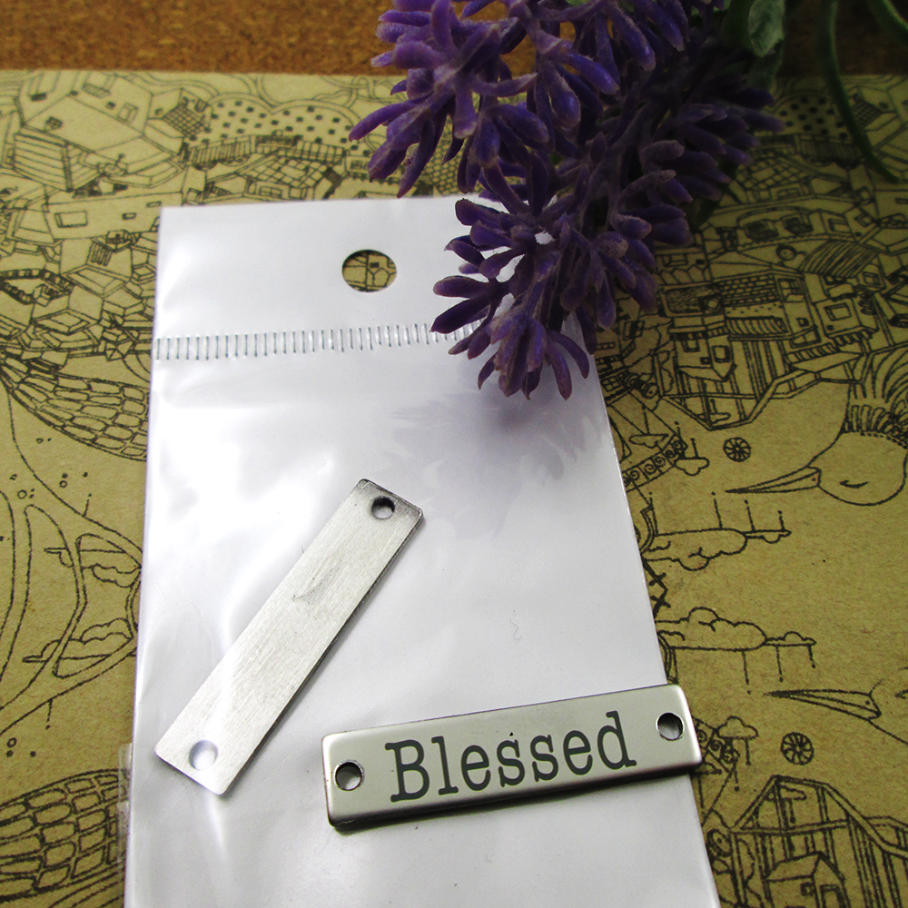 40pcs--"Blessed Connector"stainless steel charms more style for choosing DIY Charms pendants for necklace
40pcs--"Blessed Connector"stainless steel charms more style for choosing DIY Charms pendants for necklace