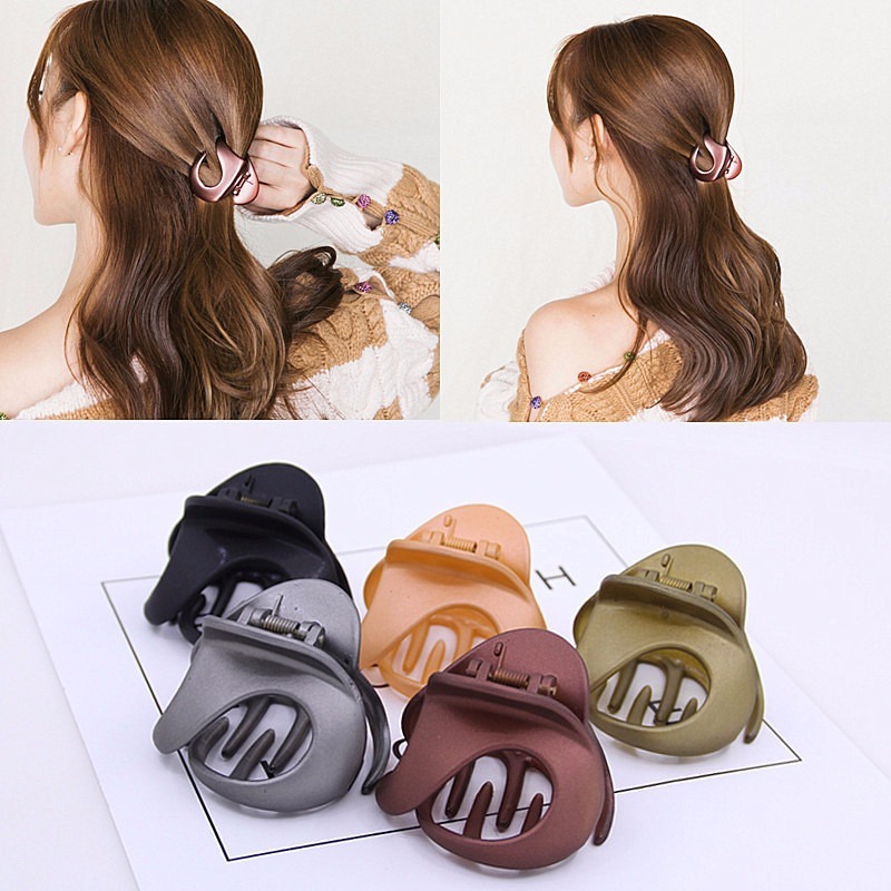 Simple Fashion Hair Clips for Hair Claw Clip Clips for Women Frosted Solid Color Girls Claw Clip Hairpin Accessories
Simple Fashion Hair Clips for Hair Claw Clip Clips for Women Frosted Solid Color Girls Claw Clip Hairpin Accessories