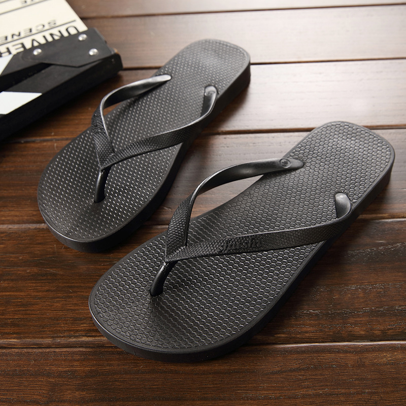 Couple Sandals and Slippers Fashion Personality Beach Seaside Flat Slip Resistant Flip-flops, Black
Couple Sandals and Slippers Fashion Personality Beach Seaside Flat Slip Resistant Flip-flops, Black