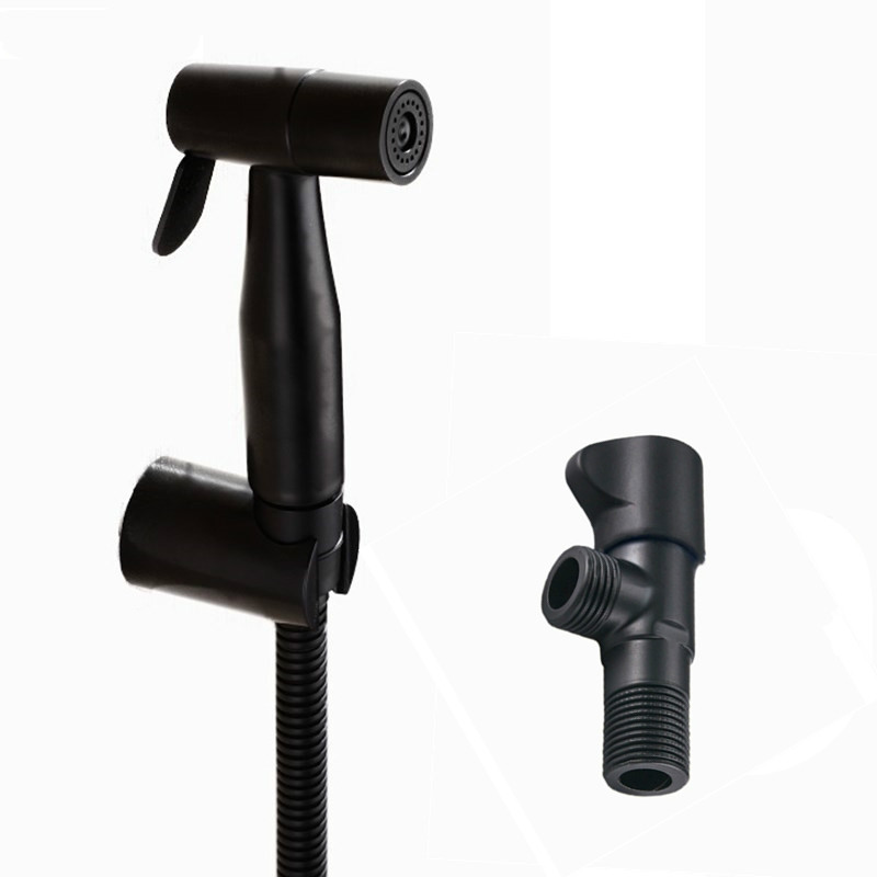 304 Stainless Black Handheld Bidet Spray Black Shower Sprayer Set Toilet Shattaf Sprayer Douche Kit Bidet Faucet
304 Stainless Black Handheld Bidet Spray Black Shower Sprayer Set Toilet Shattaf Sprayer Douche Kit Bidet Faucet