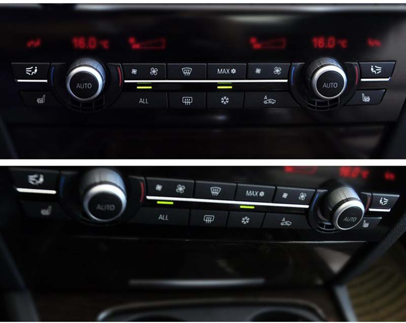 A/C Air Condition Rotation Control Button Konb For BMW 5 7 Series F10 F02 F07 Car Auto Temperature Adjustment