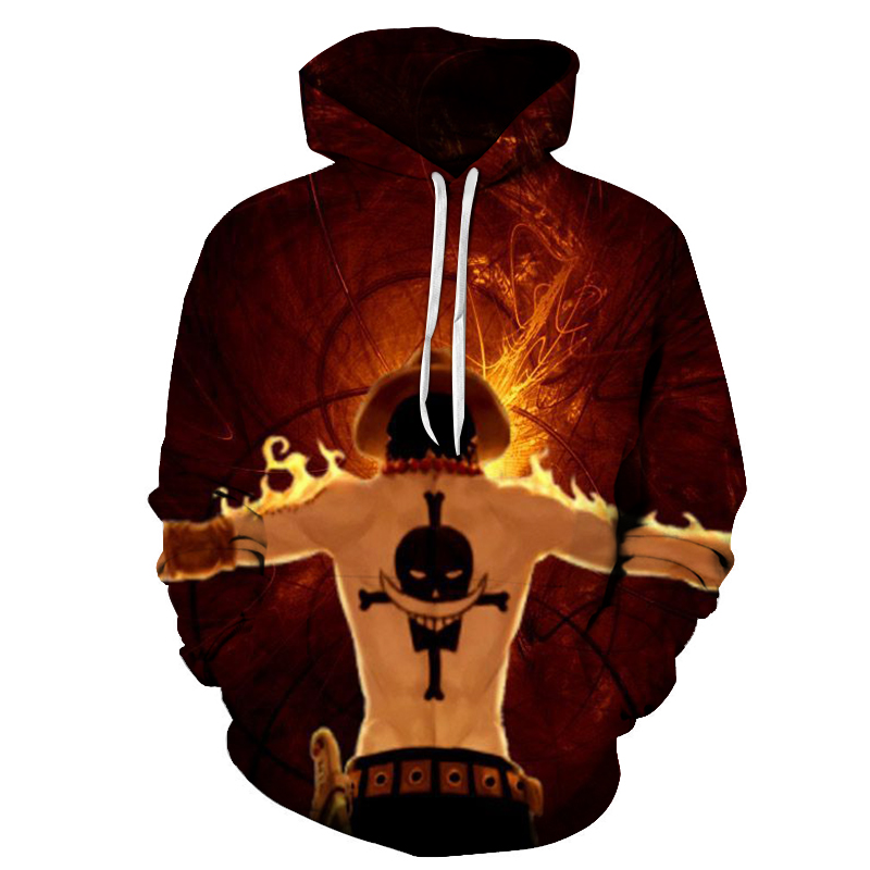 Hip Hop ONE PIECE Printed 3D Sweatshirt Hoodies Men Women Anime Design Streetwear Long Sleeve Hoody For Male Pullover Man Jacket