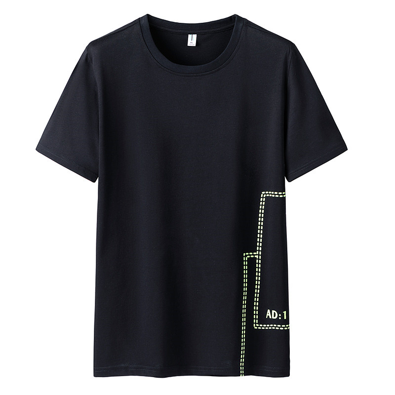 Classic High Quality Fashion 100%Cotton T Shirt Men T-Shirt Short Sleeve Male Casual Tee Shirt New Summer Clothing, Black
Classic High Quality Fashion 100%Cotton T Shirt Men T-Shirt Short Sleeve Male Casual Tee Shirt New Summer Clothing, Black