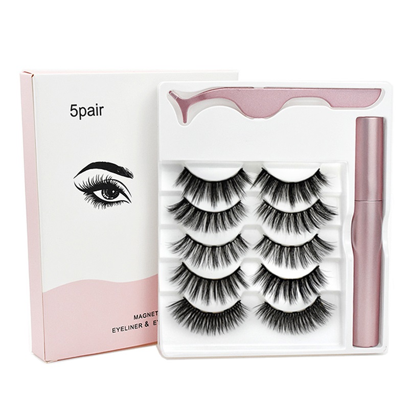 Magnetic Eyelashes 5 Pairs Natural long Magnetic Eyeliner Magnetic False Eyelashes Pink Tweezer Set Makeup Set Eyelash Extension
Magnetic Eyelashes 5 Pairs Natural long Magnetic Eyeliner Magnetic False Eyelashes Pink Tweezer Set Makeup Set Eyelash Extension