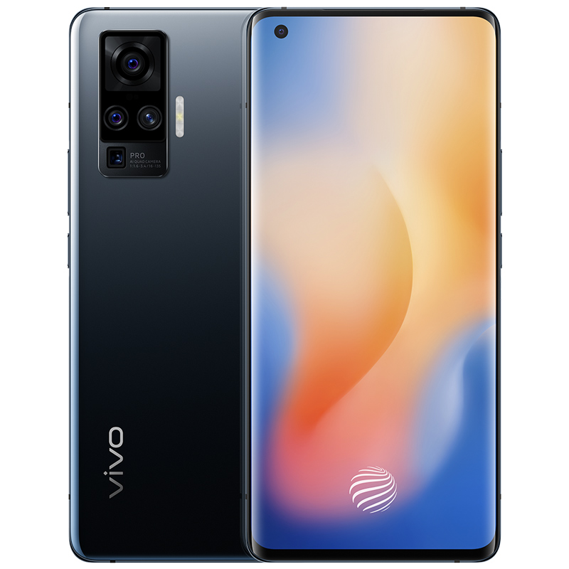 Original VIVO X50 Pro 5G Mobile Phone 8GB RAM 128GB 256GB ROM Snapdragon 765G Octa Core Android 6.56" Full Screen 48.0MP NFC Face ID Smart Cell P