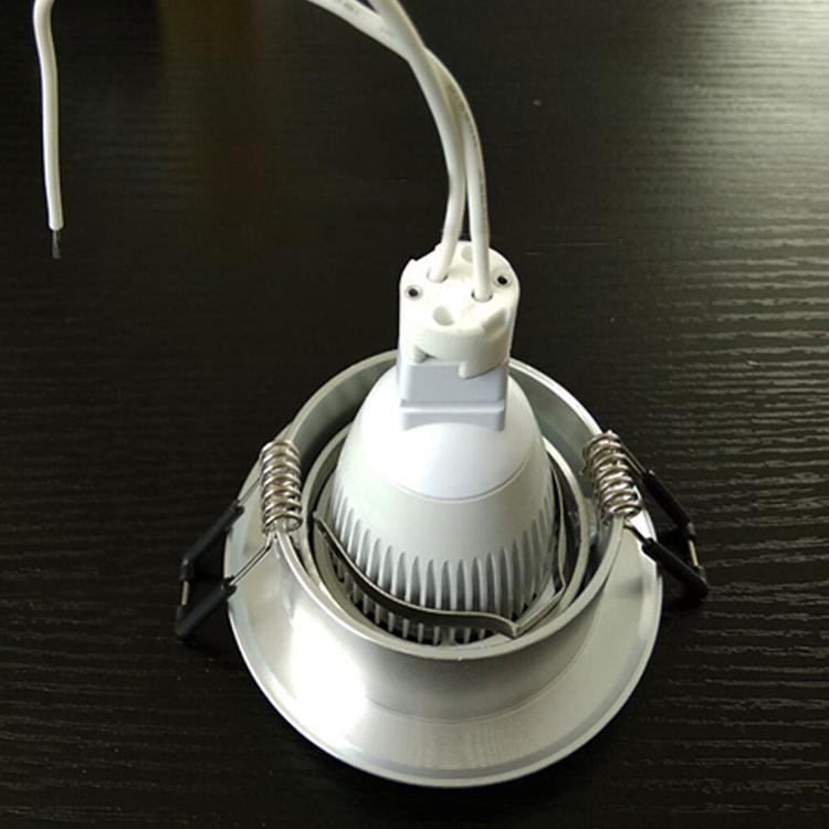 Lighting Accessories Die-cast Aluminum Mounting Frame Bracket MR16 GU10 GU5.3 Ceiling Spotlight Mounting Bracket Recessed Down Light Fixture