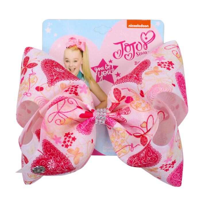 JOJO Siwa Bows Valentine's Day love children's bow hairpin 8inch JOJO Siwa New Year's new headdress, As pic
JOJO Siwa Bows Valentine's Day love children's bow hairpin 8inch JOJO Siwa New Year's new headdress, As pic