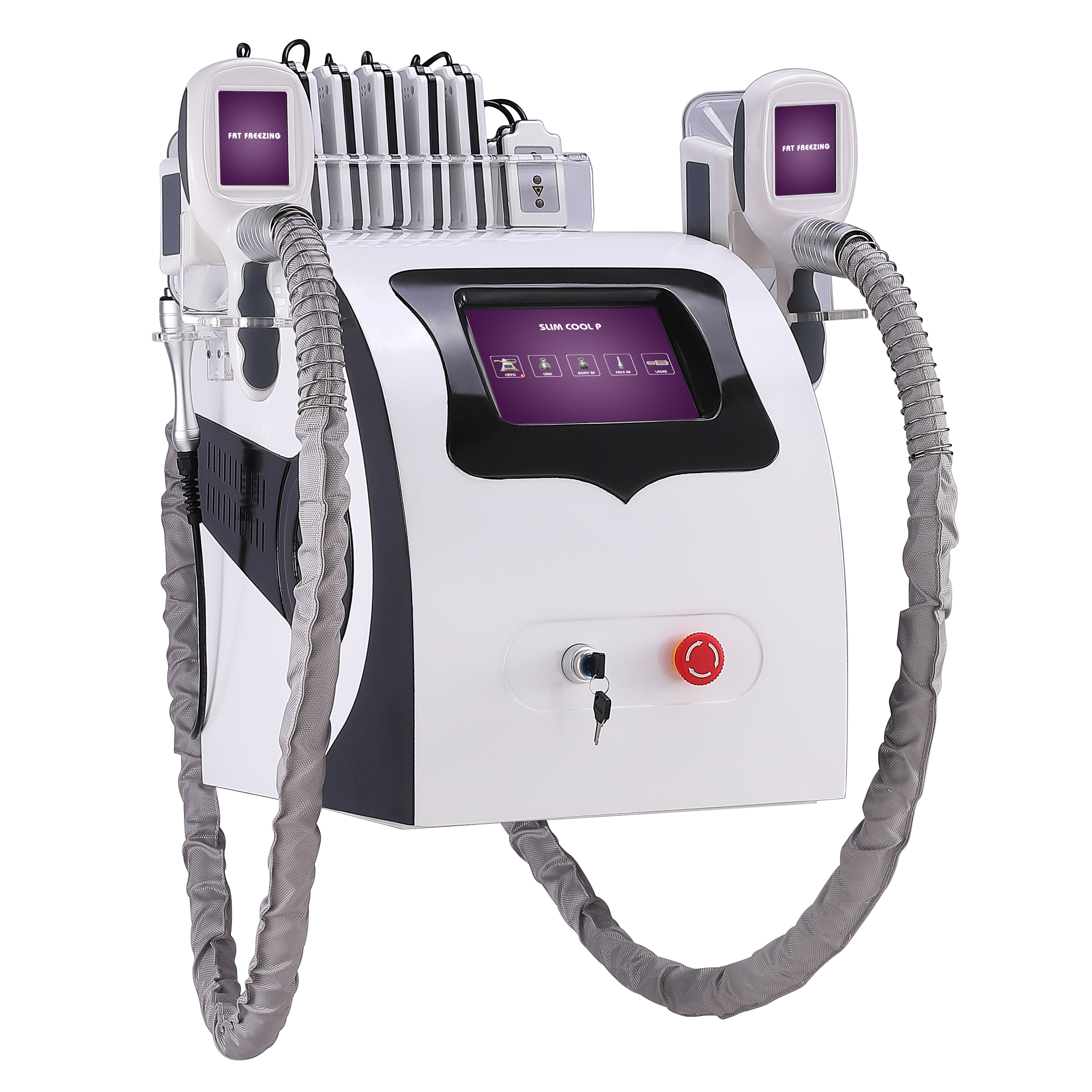 Cryolipolysis Fat Freezing Slimming Machine CE 2 Cryo RF Cavitation Lipo Laser 5 In 1 Weight Loss Beauty Equipment
Cryolipolysis Fat Freezing Slimming Machine CE 2 Cryo RF Cavitation Lipo Laser 5 In 1 Weight Loss Beauty Equipment