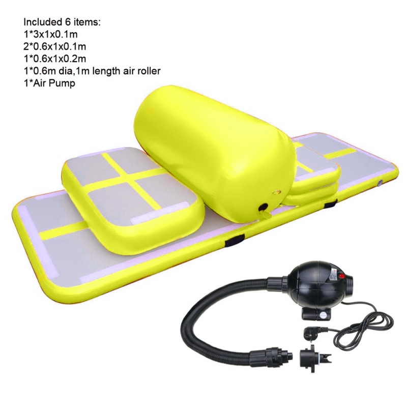 4pcs airtrack+1 roller+1 pump (a set) inflatable tumbling mat airtrack training set for home use sealed air track
4pcs airtrack+1 roller+1 pump (a set) inflatable tumbling mat airtrack training set for home use sealed air track