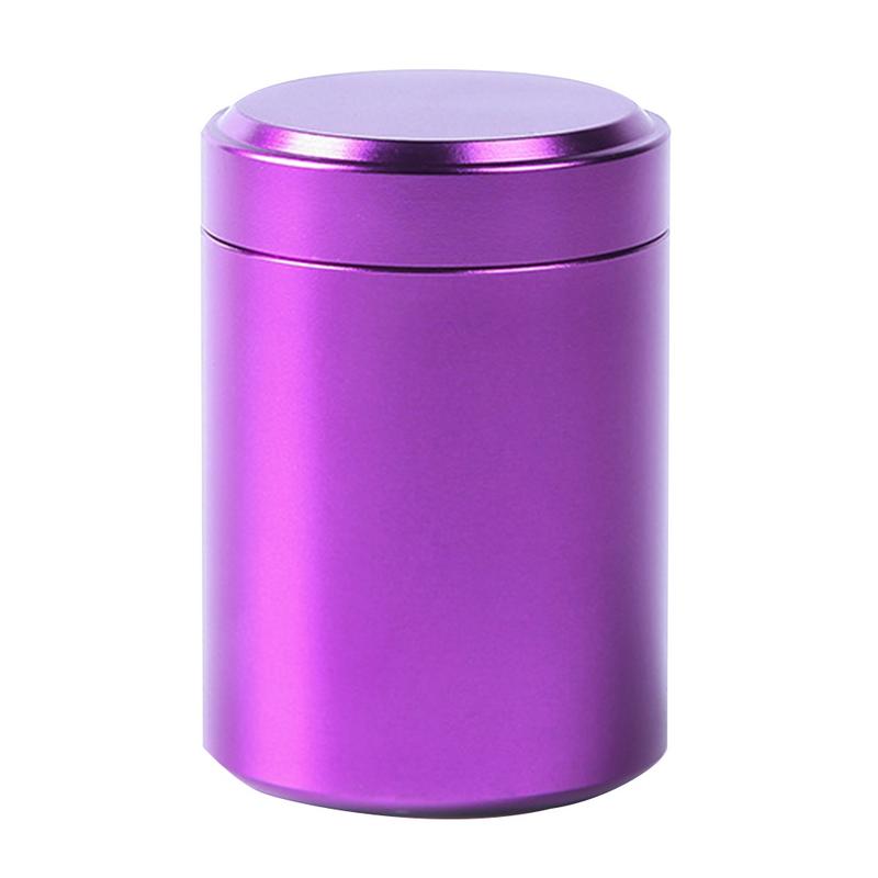 80ML Mini Metal Box jewelry Storage Box Aluminum Can Small Travel Portable Container Small Jar Sugar Coffee Caddy Organizer