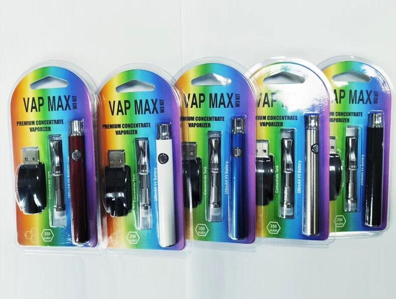 Vap Max W3 Starter Kit 350mAh Vertex Preheat VV Battery Vape Pen With 0.5ml 1.0ml 92A3 Cartridge Tank Genuine
Vap Max W3 Starter Kit 350mAh Vertex Preheat VV Battery Vape Pen With 0.5ml 1.0ml 92A3 Cartridge Tank Genuine