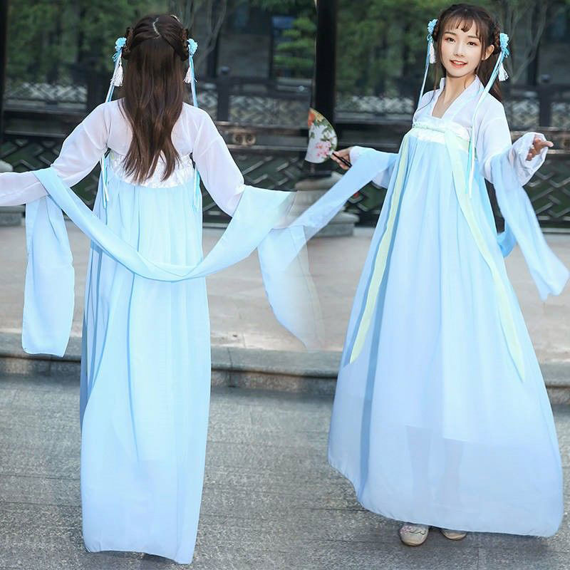 Fairy Womens Chinese Traditional Dress Female Tang Ming Dynasty Hanfu Stage Wear Women Birthday Outfit Dance Clothes, Green
Fairy Womens Chinese Traditional Dress Female Tang Ming Dynasty Hanfu Stage Wear Women Birthday Outfit Dance Clothes, Green