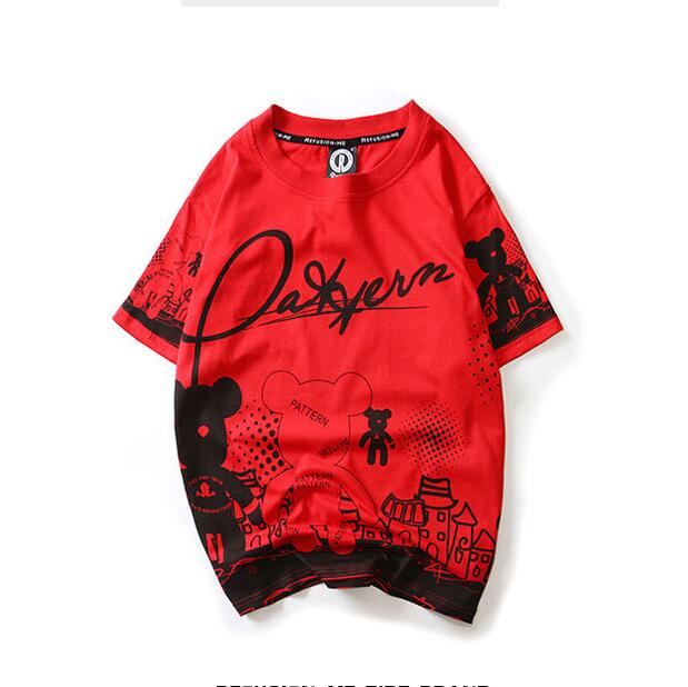 Mens Designer T shirt fashion Streetwear Tshirts Summer Men Women Pattern T-shirt Male Top Quality Cotton Top Tees, White;black
Mens Designer T shirt fashion Streetwear Tshirts Summer Men Women Pattern T-shirt Male Top Quality Cotton Top Tees, White;black