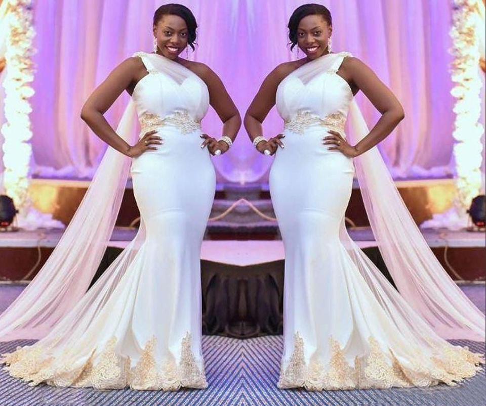 New South African Mermaid Wedding Dresses New Plus Size One Shoulder Bridal Gowns Champagne Lace Appliques Dubai Arabic Wed Dress, Red
New South African Mermaid Wedding Dresses New Plus Size One Shoulder Bridal Gowns Champagne Lace Appliques Dubai Arabic Wed Dress, Red