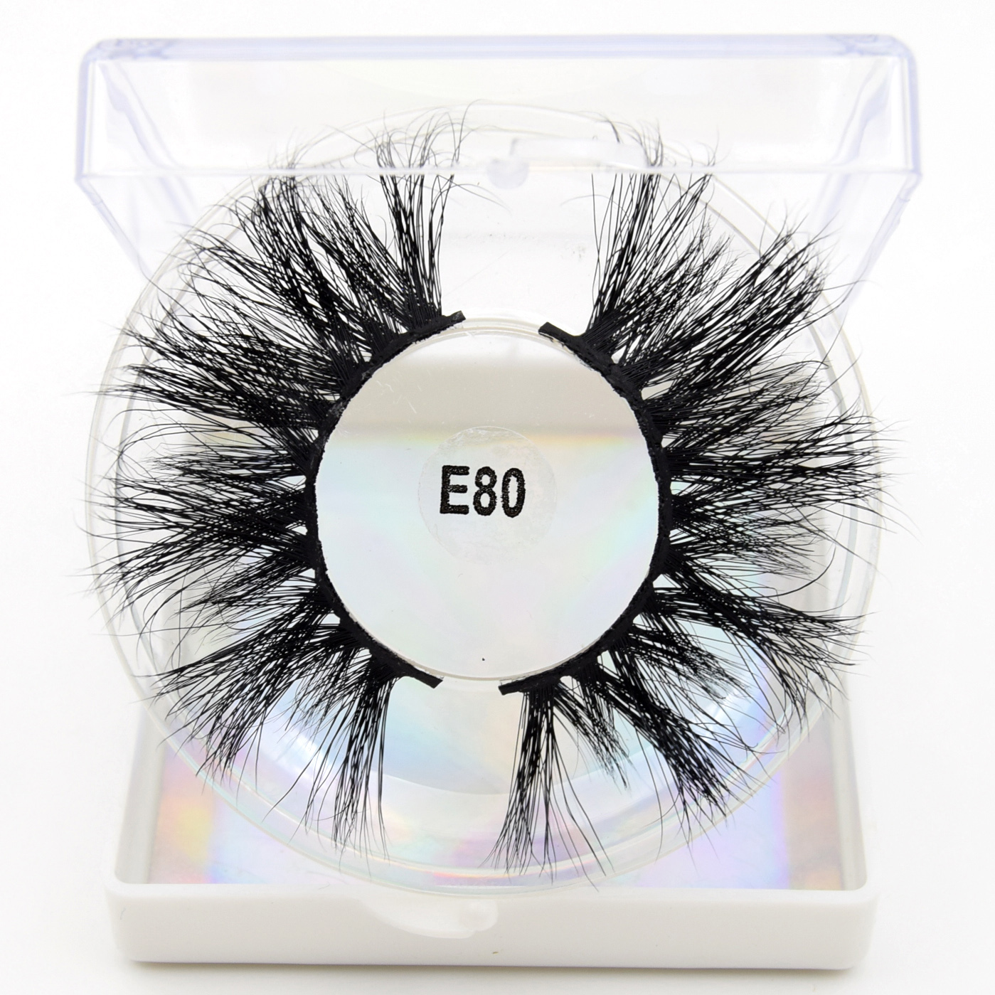 New 3D 25mm Lashes Mink Dramatic Volume Eyelashes Crisscross Fake Eyelashes Cruelty Free Real M Eyelash Makeup