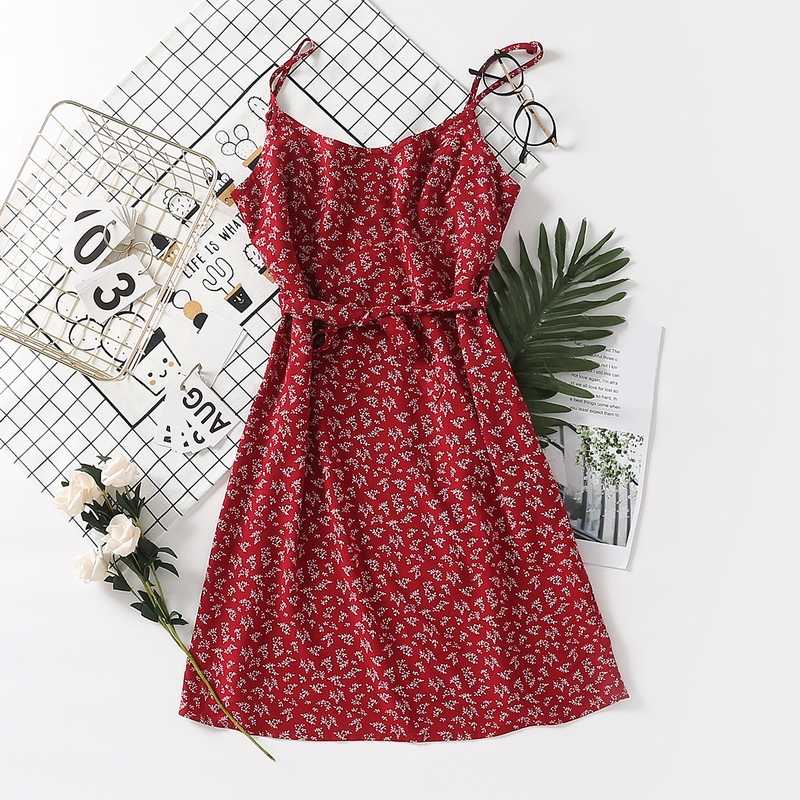 Prints Summer Dress 2020 New Fashion Spaghetti Strap Modern Lady Mini Dresses, As photo
Prints Summer Dress 2020 New Fashion Spaghetti Strap Modern Lady Mini Dresses, As photo
